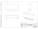 Биокамин встраиваемый SteelHeat LONG-V 900 Small (Стемалит)
