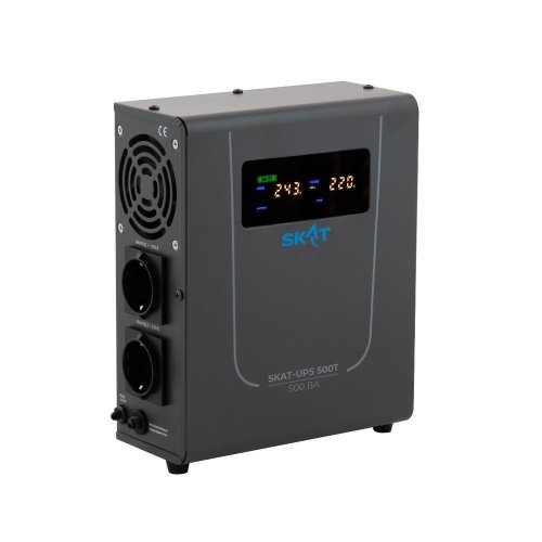 SKAT-UPS 500T источник питания Line-Interactive 220В, 500ВА, работает от 1 внешней АКБ, БАСТИОН