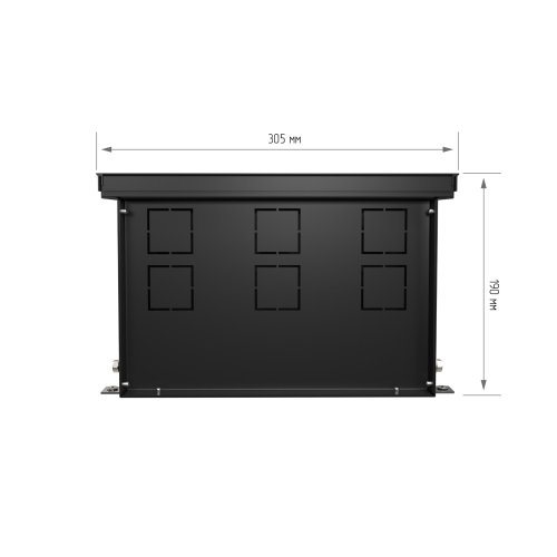 Конвектор внутрипольный Royal Thermo ATRIUM TURBO-190/300/2500-DG-U-AU