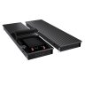 Конвектор внутрипольный Royal Thermo ATRIUM TURBO-90/400/2100-DG-U-BL