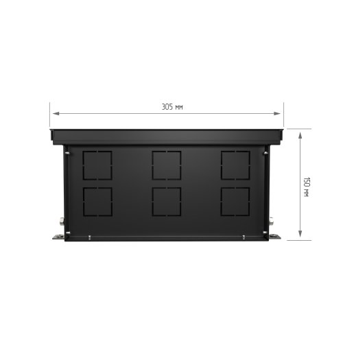 Конвектор внутрипольный Royal Thermo ATRIUM TURBO-150/300/2000-DG-U-AU