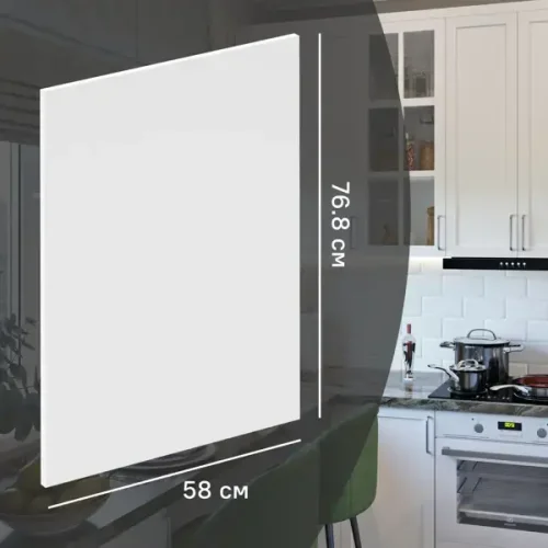 Фальшпанель для кухонного шкафа Ньюпорт 58x76.8 см Delinia ID МДФ цвет белый