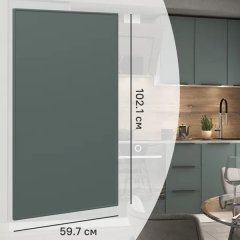 Фасад кухонного шкафа Инта 59.7x102.1 см KONSENSA МДФ цвет зеленый