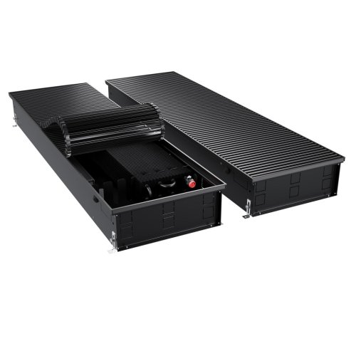 Конвектор внутрипольный Royal Thermo ATRIUM TURBO-150/400/2000-DG-U-BL