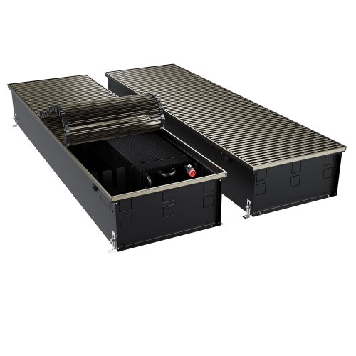Конвектор внутрипольный Royal Thermo ATRIUM TURBO-190/400/2900-DG-U-DB