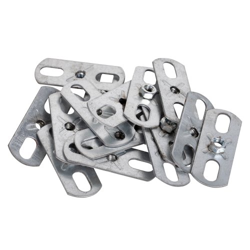 Пластина опорная SHUFT с гайкой М8 30х80х3,0 (упак.100шт)