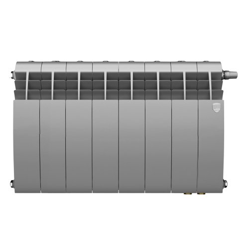 Радиатор Royal Thermo BiLiner 350 Silver Satin VR80 - 8 секц.
