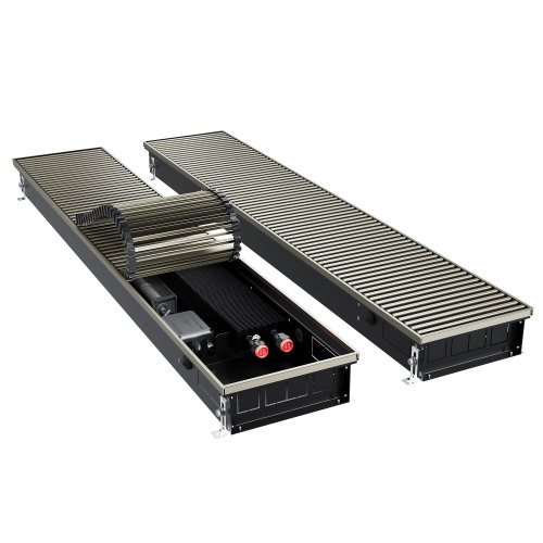 Конвектор внутрипольный Royal Thermo ATRIUM TURBO-90/250/2200-DG-U-LB