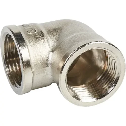 Угол 90° Stout 3/4" ВР мм никелированная латунь