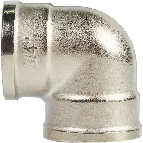 Угол 90° Stout 3/4" ВР мм никелированная латунь