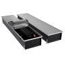 Конвектор внутрипольный Royal Thermo ATRIUM TURBO-150/300/2400-DG-U-NA