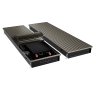 Конвектор внутрипольный Royal Thermo ATRIUM TURBO-90/400/2600-DG-U-DB