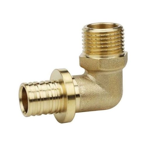 Угол VARMEGA Slide-fit 90 гр., НР, 20x1/2, аксиальный, латунь, VM51413