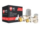 Набор термостатический для радиатора угловой ROYAL THERMO 3/4 Click