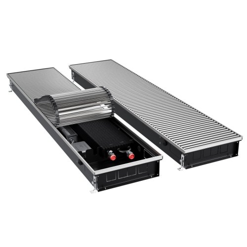 Конвектор внутрипольный Royal Thermo ATRIUM TURBO-90/300/2400-DG-U-NA