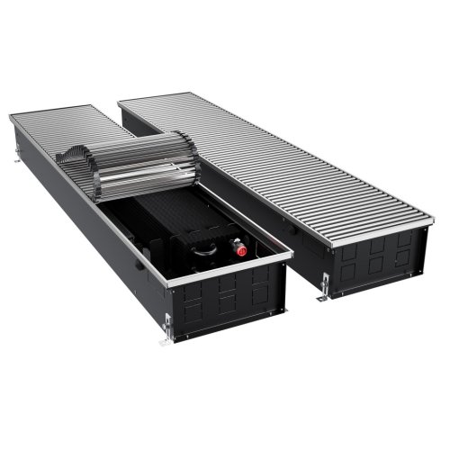 Конвектор внутрипольный Royal Thermo ATRIUM TURBO-150/300/1500-DG-U-NA