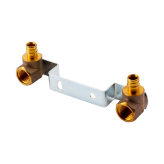 Водорозетка UPONOR SMART AQUA Q&amp;E под крепёжную пластину 16-RP1/2"ВР