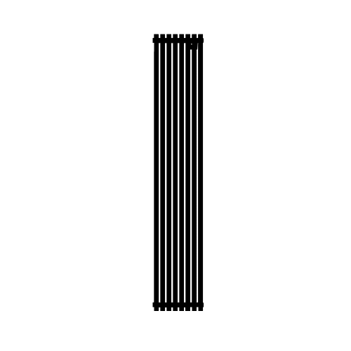 Радиатор КЗТО QUADRUM 30 V 1- 1750-8 RALTP26X-M215249005 (структурный шелк черный)